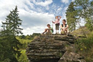 Bo på en feriepark i Harzen og ta på vandreferie med børnene